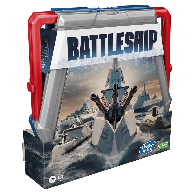 Hasbro Battleship Classic Board Game Plastic Multicolored
