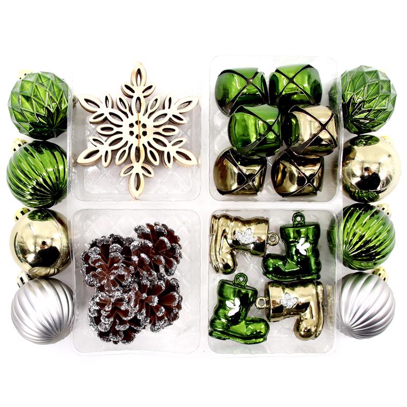 Celebrations Multicolred Winter Woodland Ornaments