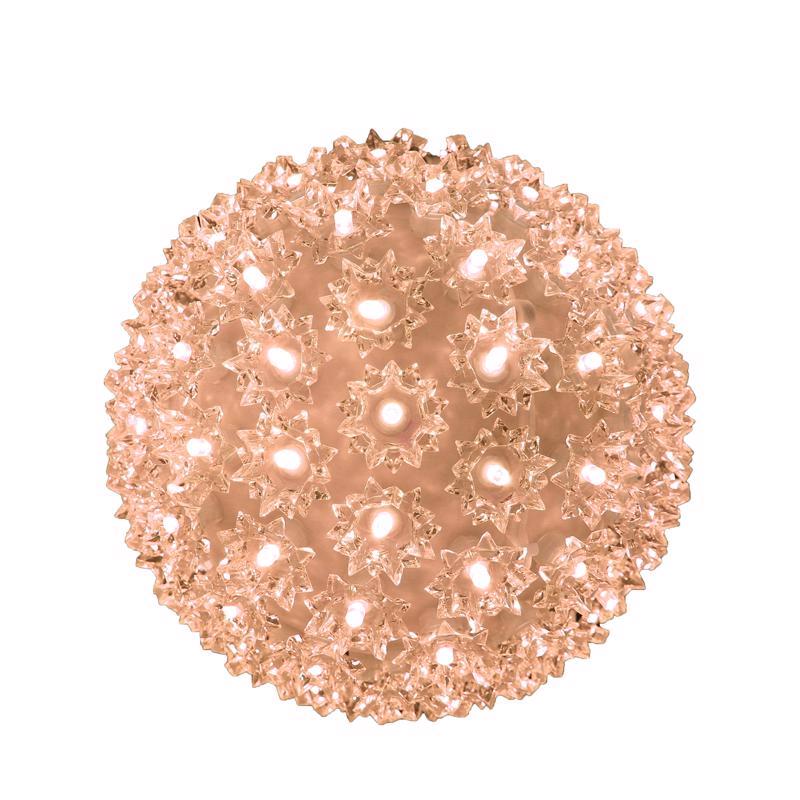 Celebrations LED Warm White Starlight Sphere 7.5 in. Hanging Decor