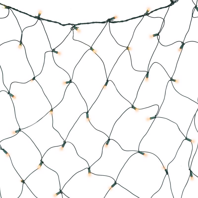 Celebrations Orange 100 ct LED Halloween Net Lights