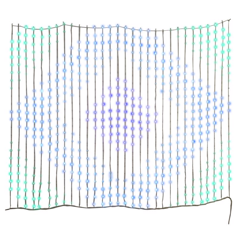 Celebrations LED Multicolored 720 ct Christmas Lights 5 ft.