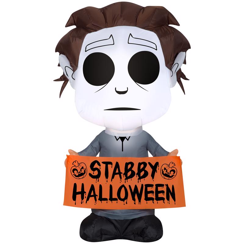 Gemmy 3.5 ft. LED Prelit Micheal Myers Inflatable