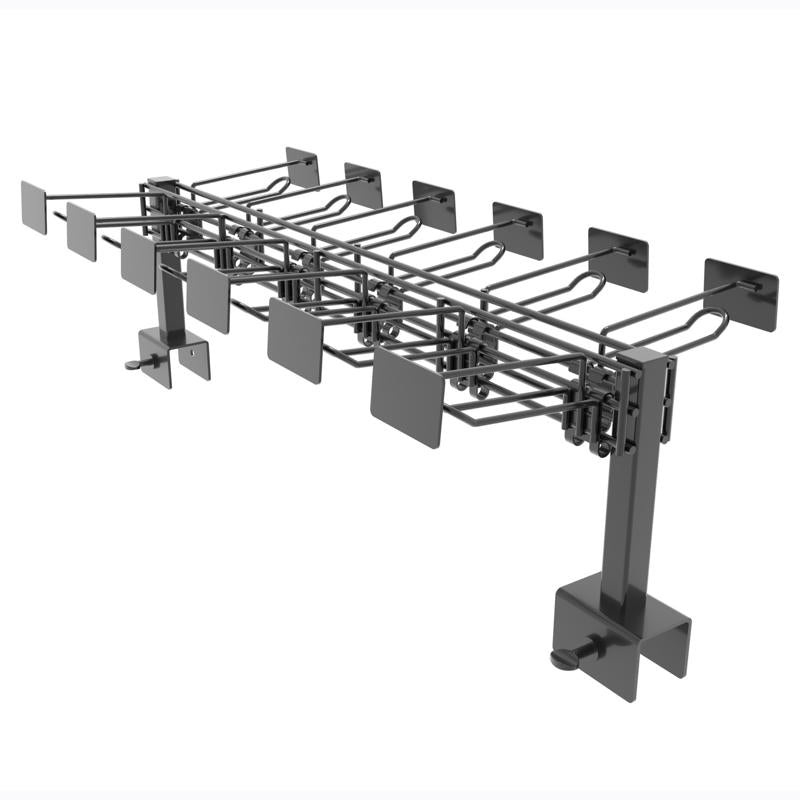 18 in. H X 24 W X 11 L Powder Coated Black Impulse Lavi Display