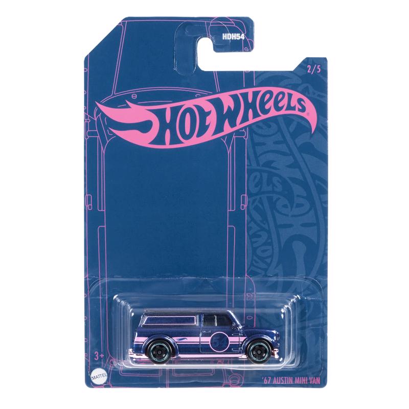 Hot Wheels Mattel Cars Blue 1 pc