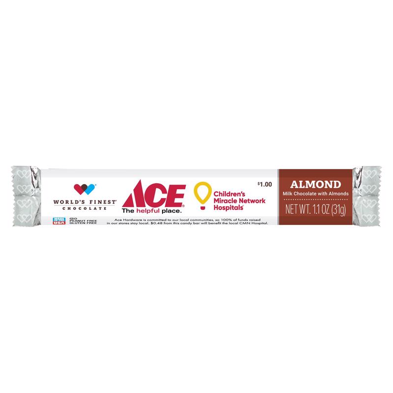 World's Finest Chocolate CMN Almond Candy Bar 1.1 oz