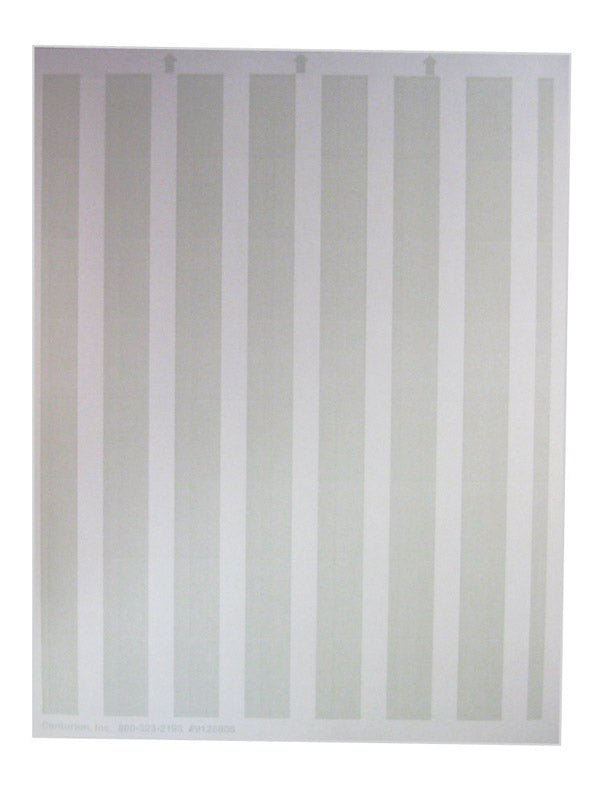 Laser Printer Adhesive Backed Gray Bin Tag Labels - Sheet 0 each
