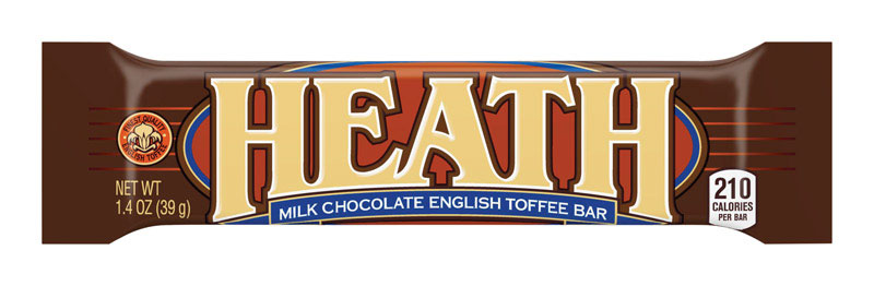 Heath Milk Chocolate English Toffee Candy Bar 1.4 oz