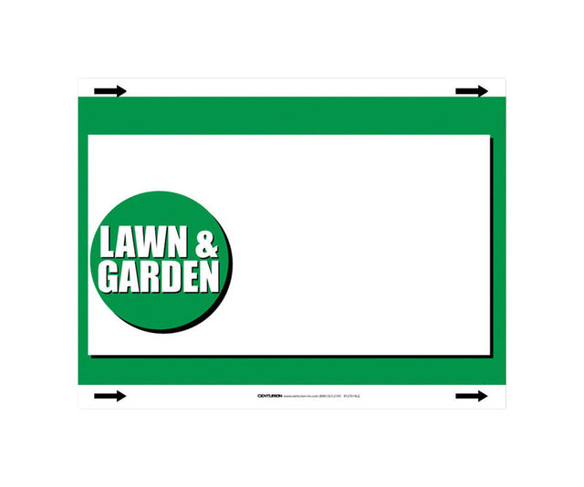 11 in. H X 8.5 in. W Automotive/Sporting Goods Sign 100 Cardstock