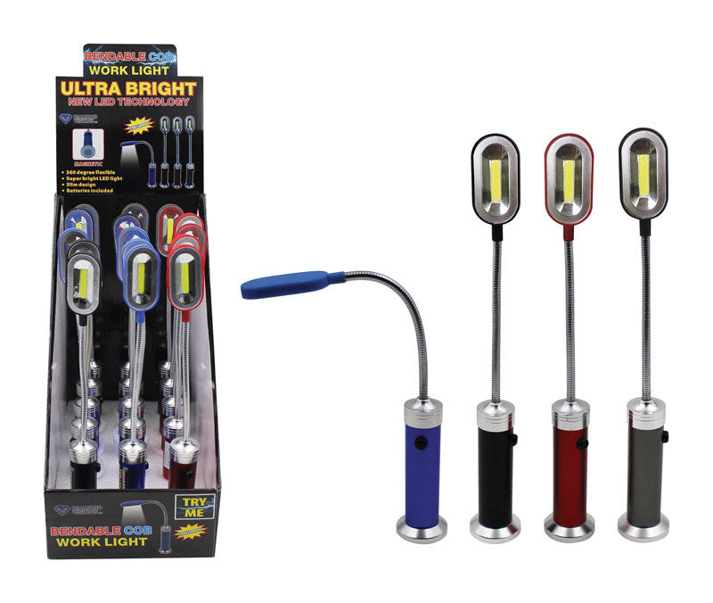 Diamond Visions 200 lm Assorted LED C.O.B. Work Light AAA Battery