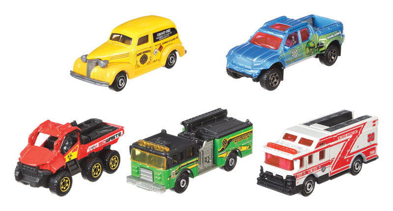 Matchbox Diecast Car Metal Assorted 9 pc