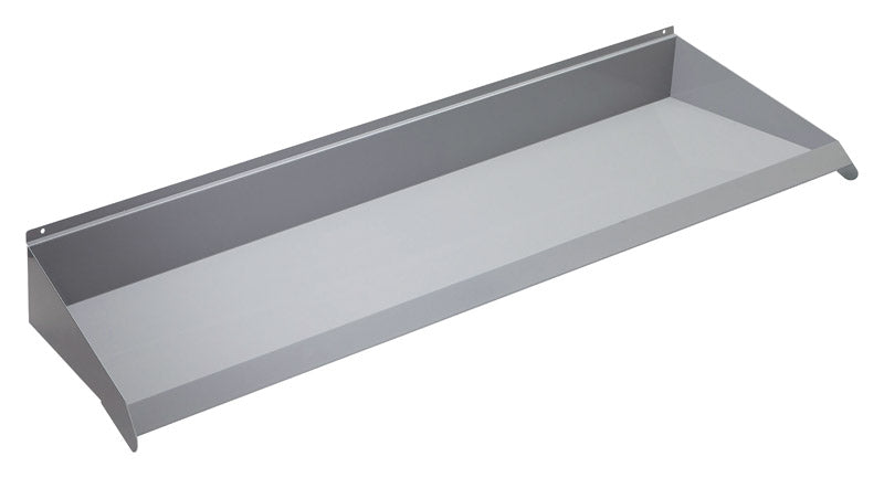 2 in. H X 10 in. W X 48 in. L Satin/Silver Impulse Shelf