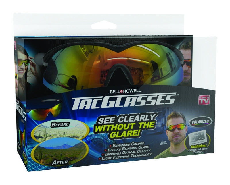 Bell & Howell As Seen On TV Polarized SunGlasses Tac Glasses 1 pk