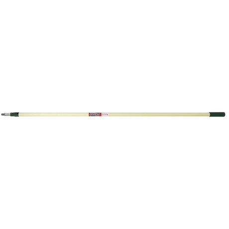 Wooster Sherlock Telescoping 12 ft. L X 1.86 in. D Aluminum/Fiberglass Extension Pole Beige/Green