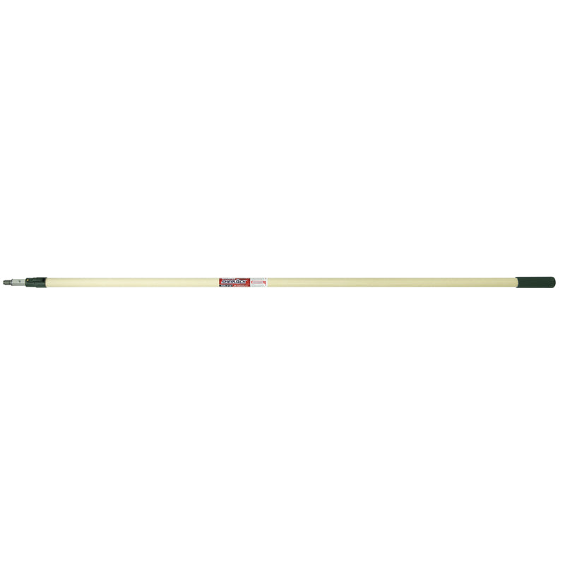 Wooster Sherlock Telescoping 12 ft. L X 1.86 in. D Aluminum/Fiberglass Extension Pole Beige/Green