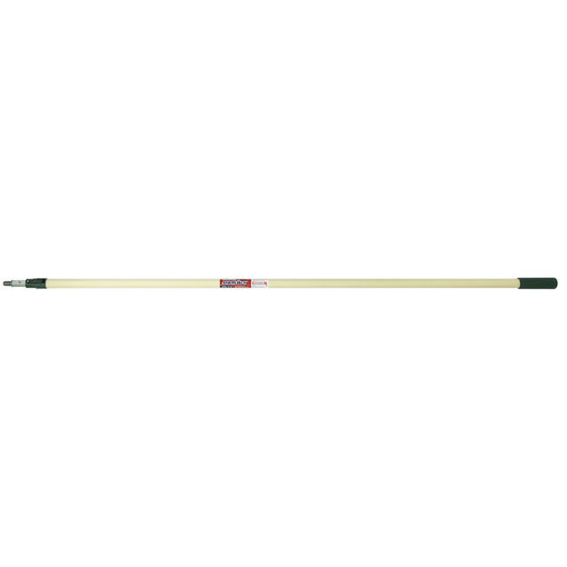 Wooster Sherlock Telescoping 12 ft. L X 1.86 in. D Aluminum/Fiberglass Extension Pole Beige/Green