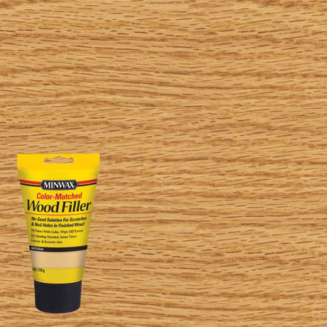 Minwax Color-Matched Natural Wood Filler 6 oz