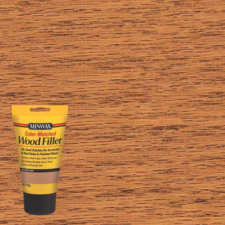 Minwax Color-Matched Golden Oak Wood Filler 6 oz