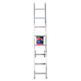 Werner 16 ft. H Aluminum Extension Ladder Type III 200 lb. capacity 8-16 ft.