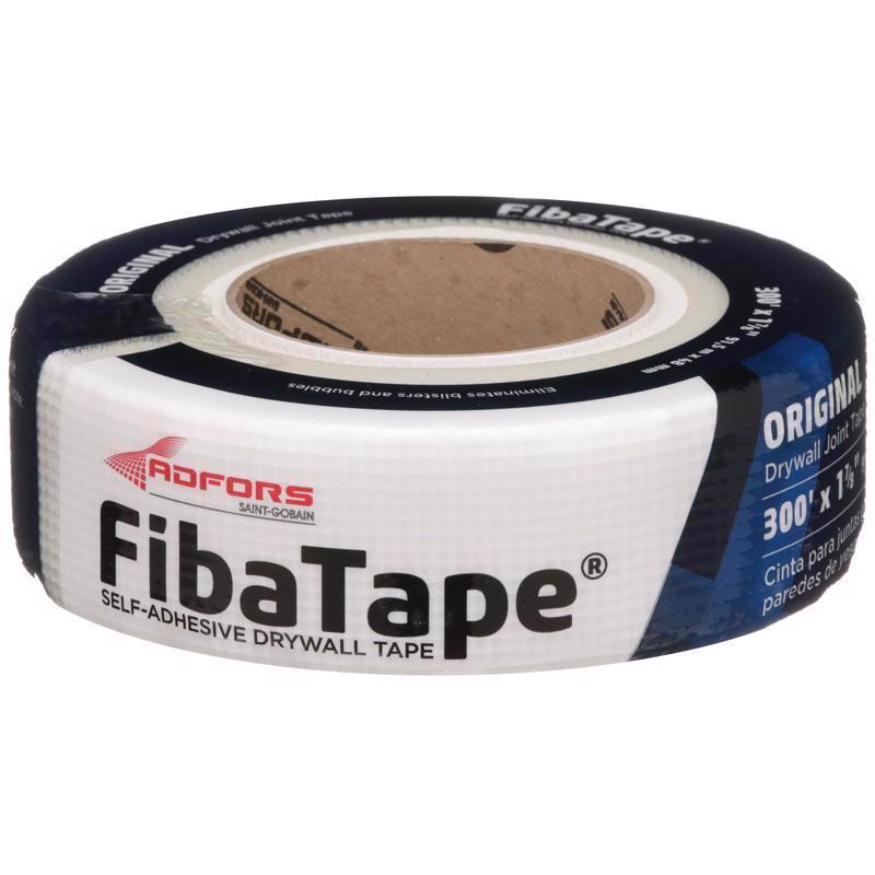 Saint-Gobain ADFORS FibaTape 300 ft. L X 1-7/8 in. W Fiberglass Mesh White Self Adhesive Drywall Joi