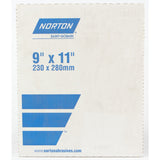 Norton 11 in. L X 9 in. W 150 Grit Aluminum Oxide Sandpaper 1 pk