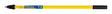 Premier Telescoping 8 ft. L X 1-1/2 in. D Fiberglass Extension Pole Yellow