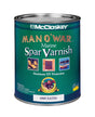 McCloskey Man O' War Satin Clear Marine Spar Varnish 1 qt