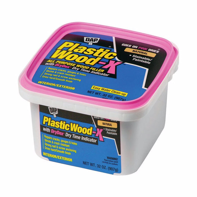 DAP Plastic Wood-X Natural Wood Filler 32 oz