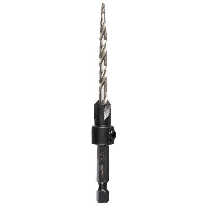 Milwaukee 10 X 3/16 in. D Black Oxide Countersink Bit 1 pc