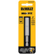 DeWalt Max Fit 3 in. L Magnetic Bit Holder Stainless Steel 1 pk