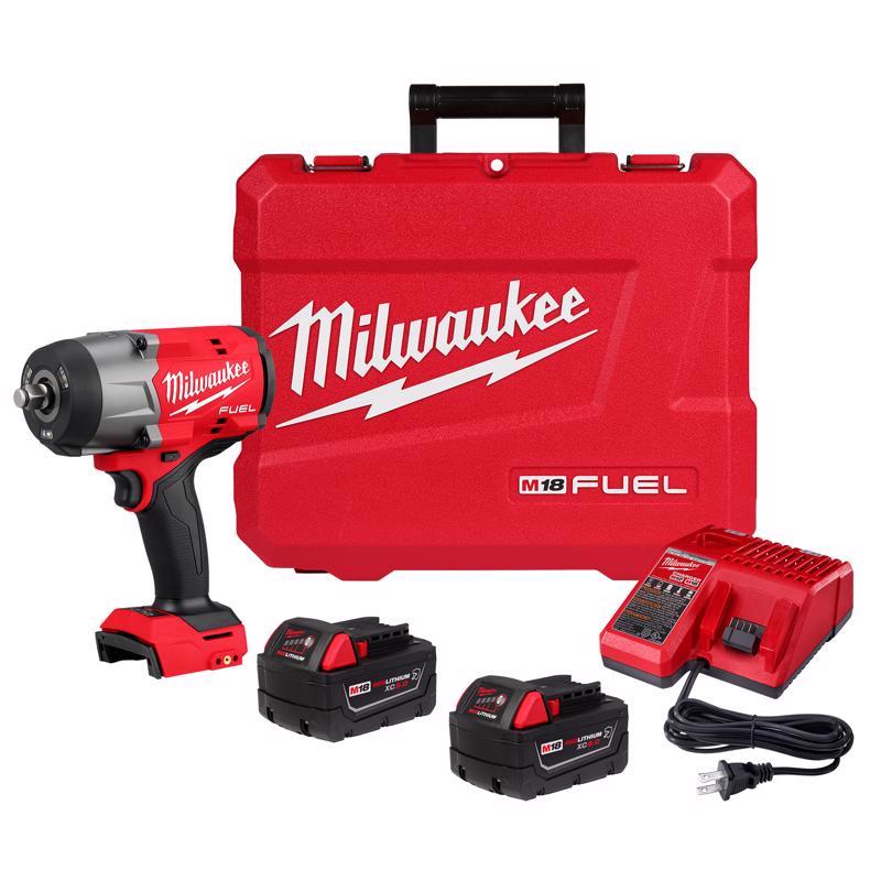 Milwaukee M18 FUEL 1/2 in. Cordless Brushless High Torque Impact Wrench Kit (Battery & Charger)