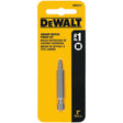 DeWalt Square Recess #1 X 2 in. L Power Screwdriver Bit Heat-Treated Steel 1 pc