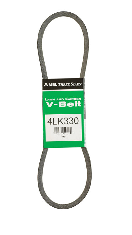 Mitsuboshi Super KB 4LK330 V-Belt 0.5 in. W X 33 in. L For Riding Mowers