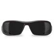 Edge Eyewear Brazeau Anti-Fog Safety Glasses Smoke Lens Black Frame 1 pk