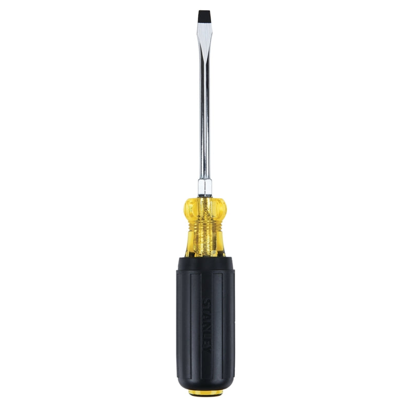 Stanley 1/4 in. X 4 in. L Slotted Screwdriver 1 pc