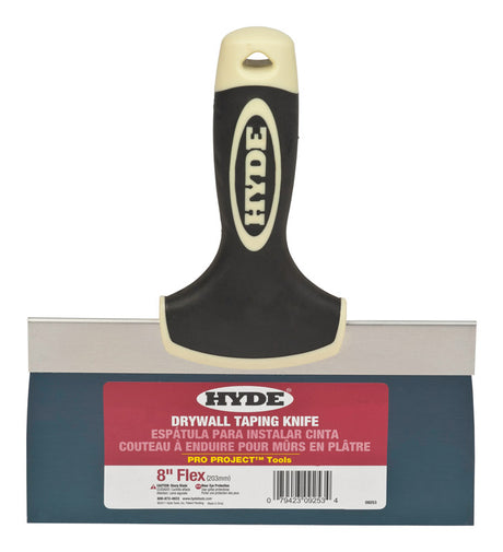 Hyde Pro Project Blue Steel Taping Knife 8 in. W X 9.3 in. L