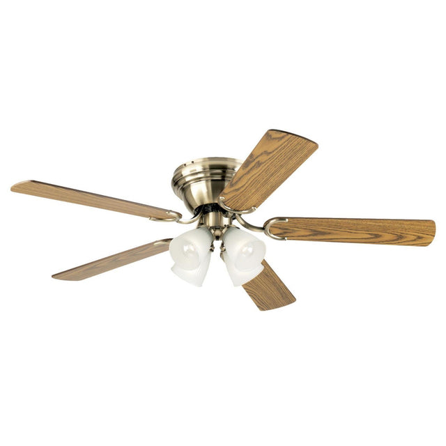 Westinghouse Contempra IV 52 in. Antique Brass Brown LED Indoor Ceiling Fan