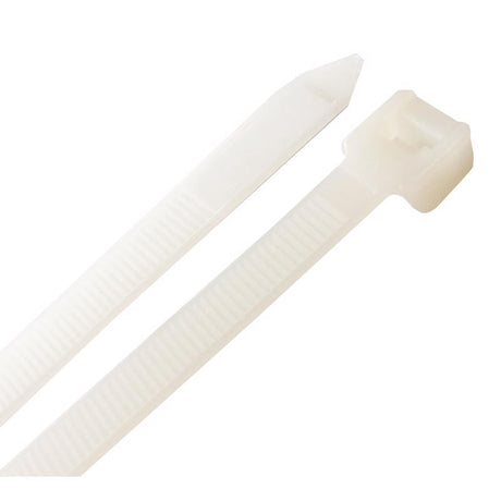 Home Plus 24 in. L White Cable Tie 10 pk