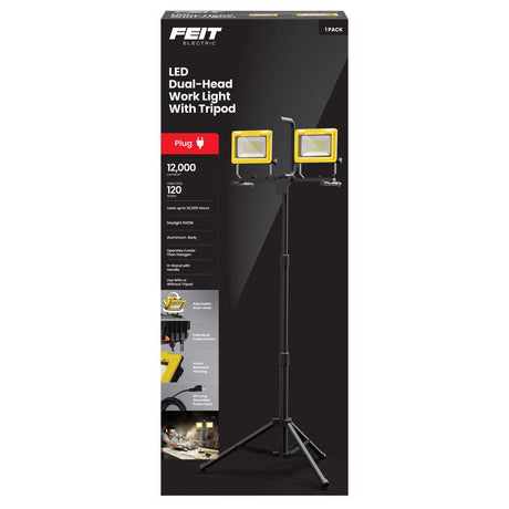 Feit Pro Series 12000 lm LED Corded Tripod Work Light