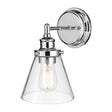 Globe Electric Parker 1-Light Chrome Wall Sconce