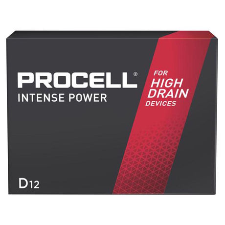 Procell Intense Alkaline D 1.5 V 15.66 mAh Primary Battery PX1300 12 pk