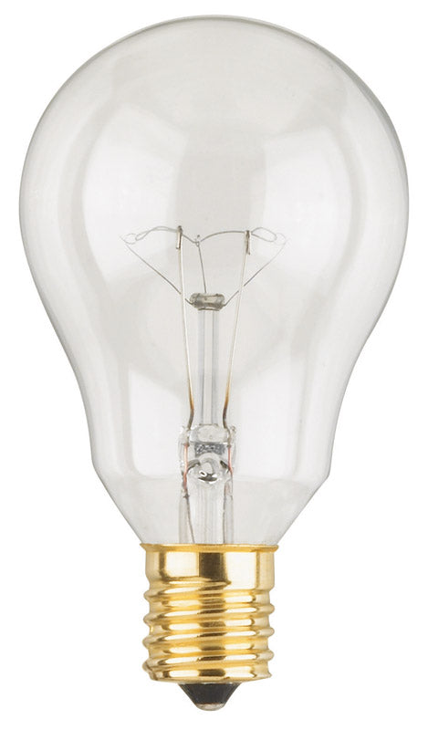 Westinghouse 40 W A15 A-Line Incandescent Bulb E17 (Intermediate) White 2 pk