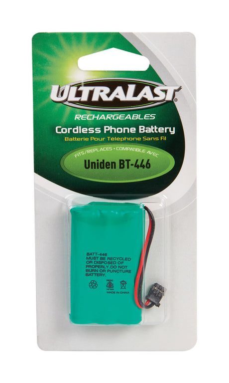 UltraLast NiMH AAA 3.6 V 800 mAh Cordless Phone Battery BATT-446 1 pk