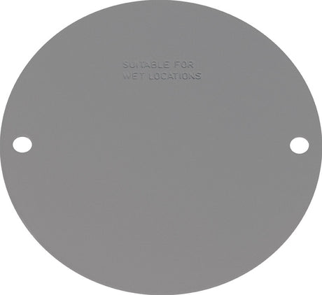 Sigma Engineered Solutions Round Steel Flat Box Cover