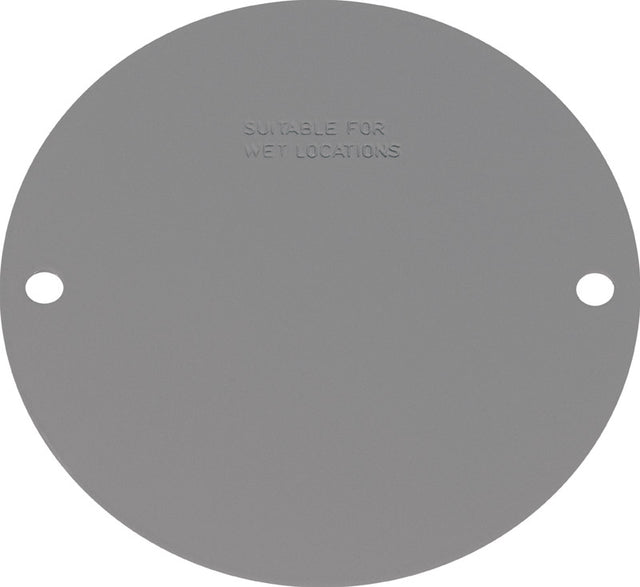 Sigma Engineered Solutions Round Steel Flat Box Cover