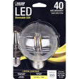 Feit G25 E26 (Medium) LED Bulb Soft White 40 Watt Equivalence 1 pk