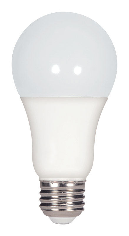 Satco A19 E26 (Medium) LED Bulb Warm White 75 Watt Equivalence 1 pk