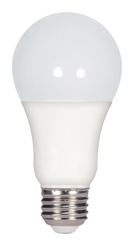 Satco A19 E26 (Medium) LED Bulb Cool White 75 Watt Equivalence 1 pk