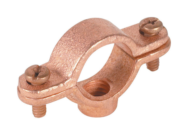 Warwick Hanger 3/8 in. Copper Plated Malleable Iron Split Ring Hanger