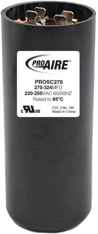 Perfect Aire ProAire 270-324 MFD 250 V Round Start Capacitor