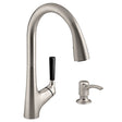 Kohler One Handle Stainless Steel Pull-Down Kitchen Faucet